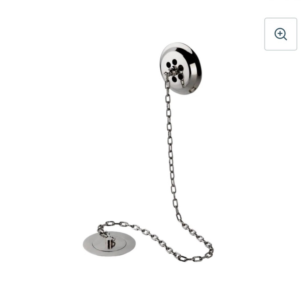Waterworks empire waste & over flow drain and plug